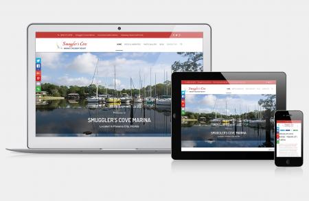 Responsive layouts for Panama City, Florida Marinas