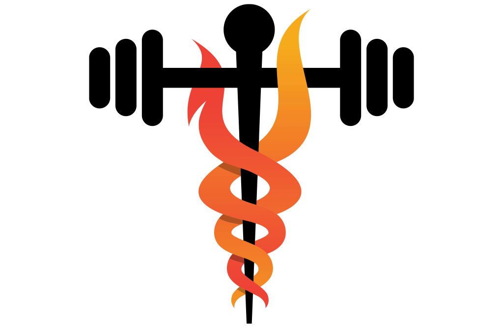 IgniteRx Medical & Fitness caduceus logo